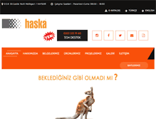 Tablet Screenshot of haskacelikkapi.com
